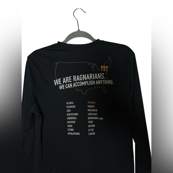 Craft Ragnar Vermont Finisher Long Sleeve Shirt Black Men’s Medium Performance - Picture 5 of 9